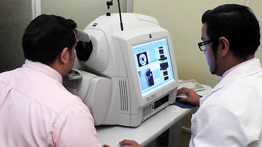 Estudio de OCT Nervio Óptico  (Glaucoma)